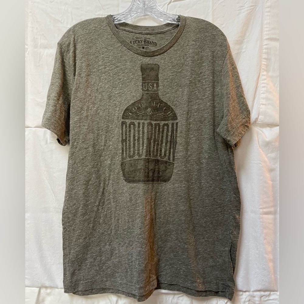 Men’s Lucky Brand whiskey t-shirt